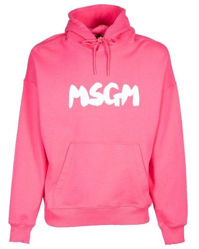 MSGM Sweatshirts - Pink
