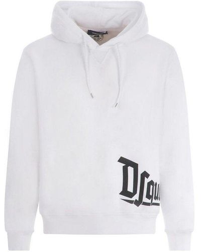 DSquared² Hooded Sweatshirt - White