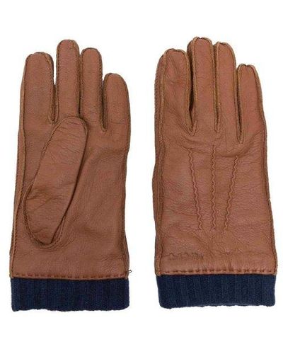 Paul Smith Gloves - Brown