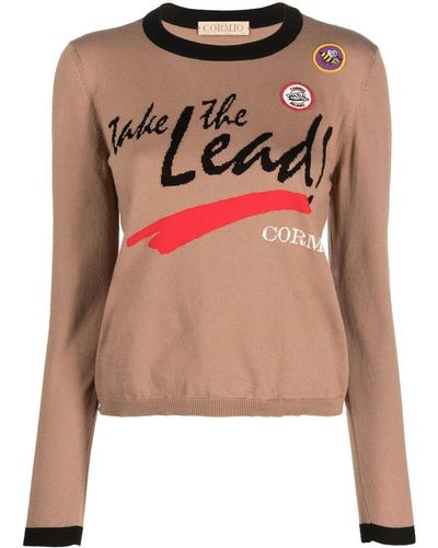 Cormio Take The Lead Knitted Sweater - Pink