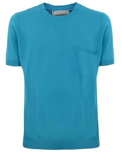 Amaranto T-Shirts - Blue