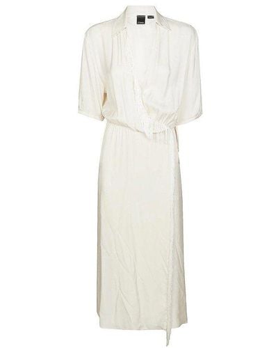 Pinko Midi Dresses - White
