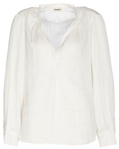 Zadig & Voltaire Ecru Tink Shirt - White
