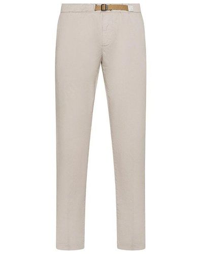 White Sand Pantaloni Con Cintura - Grigio