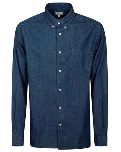 Woolrich Shirts - Blue