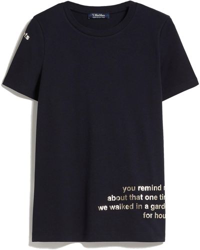 Max Mara T-Shirts - Black