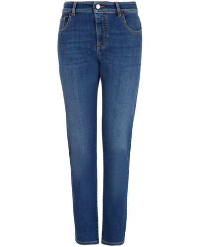 Emporio Armani Straight Leg Jeans - Blue
