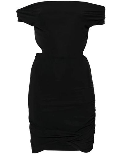 Amazuìn Ester Mini Dress - Black