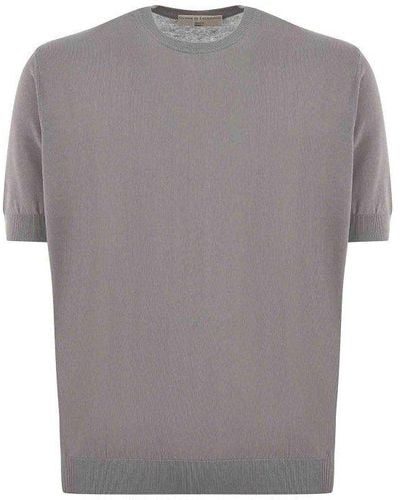 FILIPPO DE LAURENTIIS T-Shirts - Gray