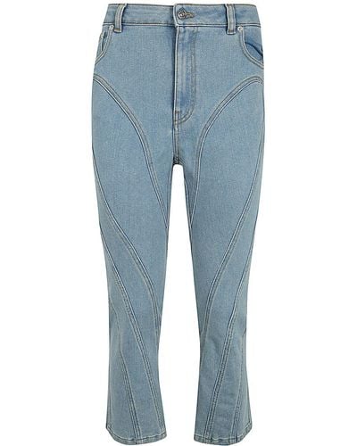 Mugler Pa0426 Jeans - Blue