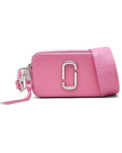 Marc Jacobs The Solid Snapshot Crossbody Bag - Pink