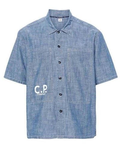 C.P. Company Camicia Di Jeans - Blu