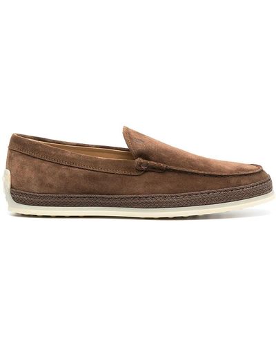 Tod's Reversed Loafer - Brown