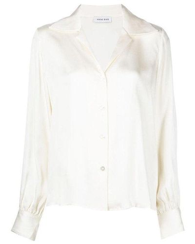 Anine Bing Mylah Shirt - White