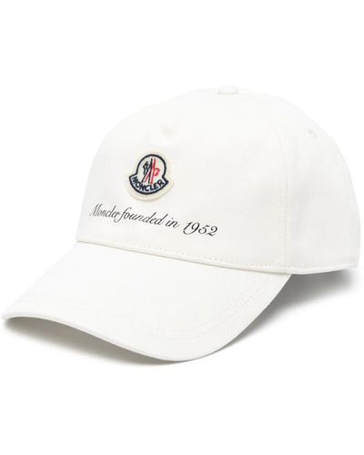 Moncler Baseball Cap - White