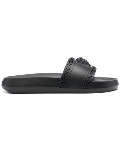 Versace Flip Flops - Black