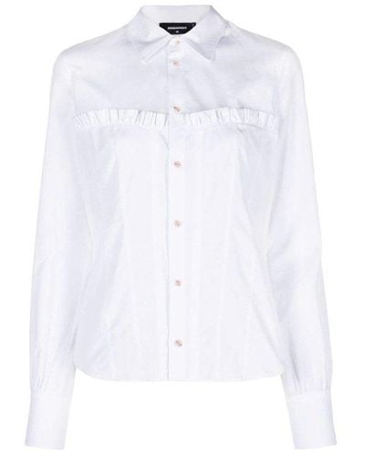 DSquared² Poplin Shirt - White