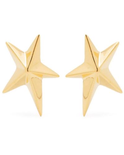 Mugler Mini Star Stud Earrings - Metallic