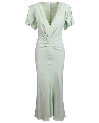 Victoria Beckham Midi Dresses - Green