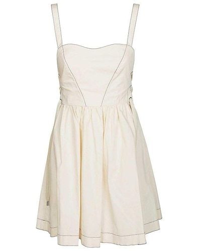 Pinko Midi Dresses - White