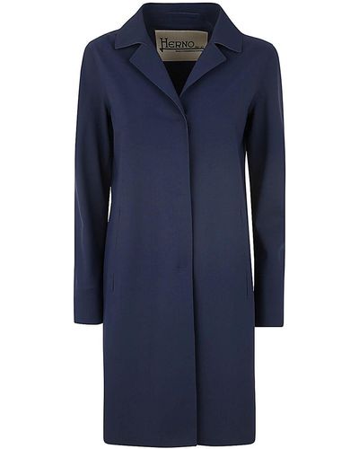 Herno Classic Trench - Blue