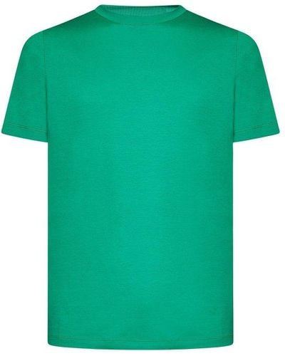 Malo T-Shirt Girocollo - Verde