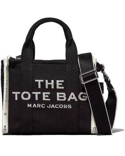 Marc Jacobs The Jacquard Small Tote - Black