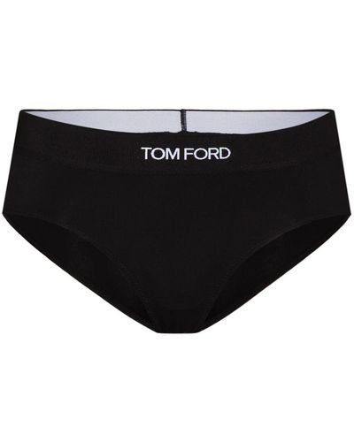 Tom Ford Modal Signature Boy Shorts - Black
