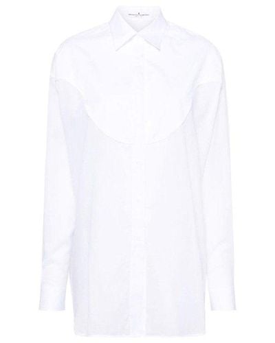 Ermanno Scervino Camicia Semitrasparente - Bianco