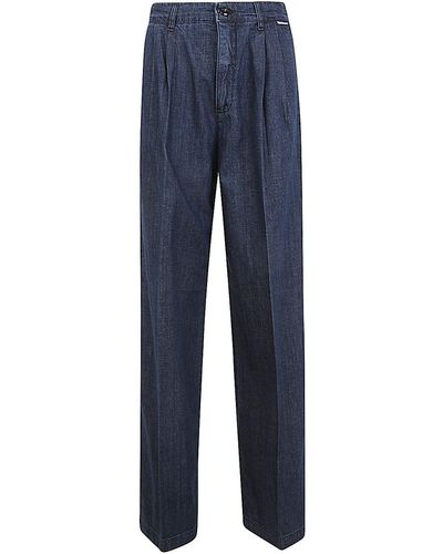 Roy Rogers Chino Squid Trouser - Blue
