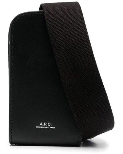A.P.C. Body Bag - Black