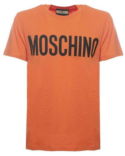 Moschino T-Shirt Classica - Arancione