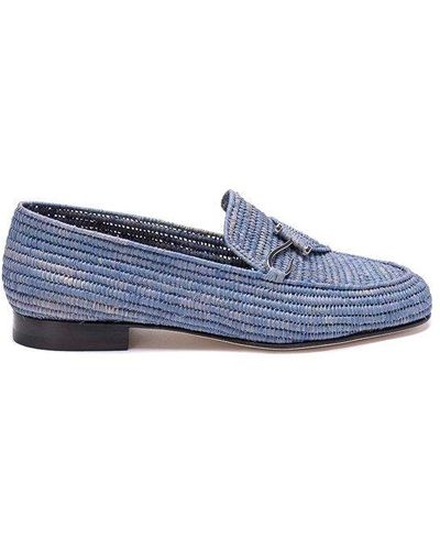 Edhen Milano Loafers - Blue