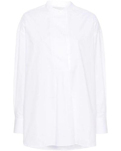 Studio Nicholson Half Placket Shirt - White