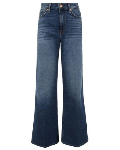 7 For All Mankind Flared - Blue