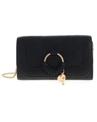 See By Chloé Hanna Wallet In - Black