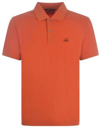 C.P. Company Polo Shirt - Orange