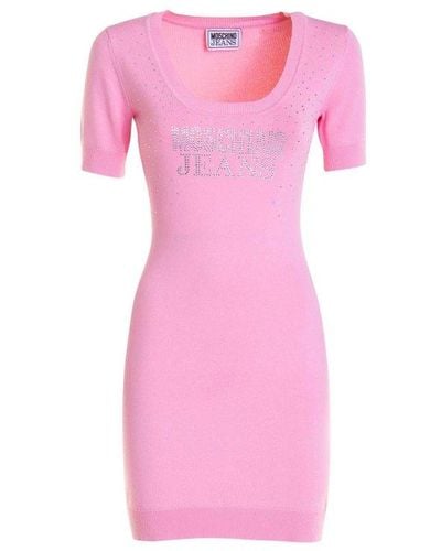Moschino Midi Dress - Pink