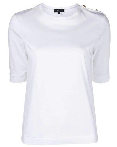 Fay T-Shirts - White