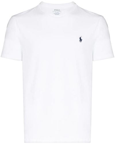 Polo Ralph Lauren Short Sleeves Slim Fit T-Shirt - White