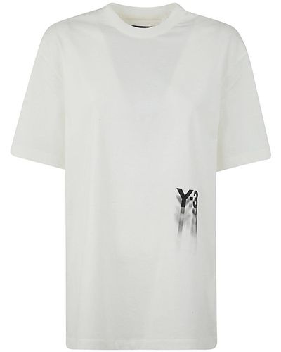 Y-3 Logo T-Shirt - White