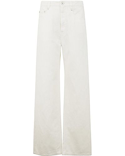 Brunello Cucinelli Tinted Trouser - White