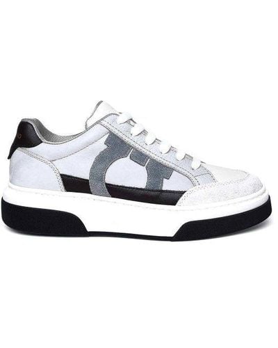 Ferragamo Cassina Sneakers - White
