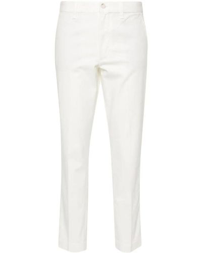 Polo Ralph Lauren White Slim-fit Cotton Chinos