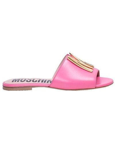 Moschino Sliders - Pink