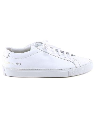 Common Projects Smooth Leather Sneakers - White