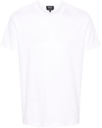 A.P.C. Jimmy T-shirt Clothing - White