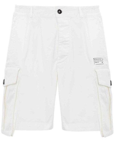 DSquared² Cotton Cargo Shorts - White