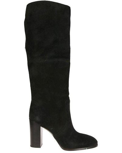 Michael Kors Luella Suede Boots - Black