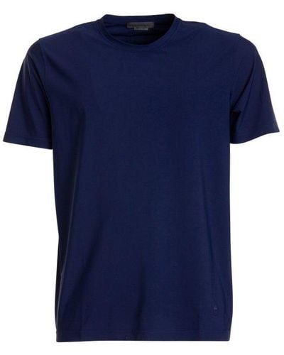 Corneliani T-Shirts - Blue